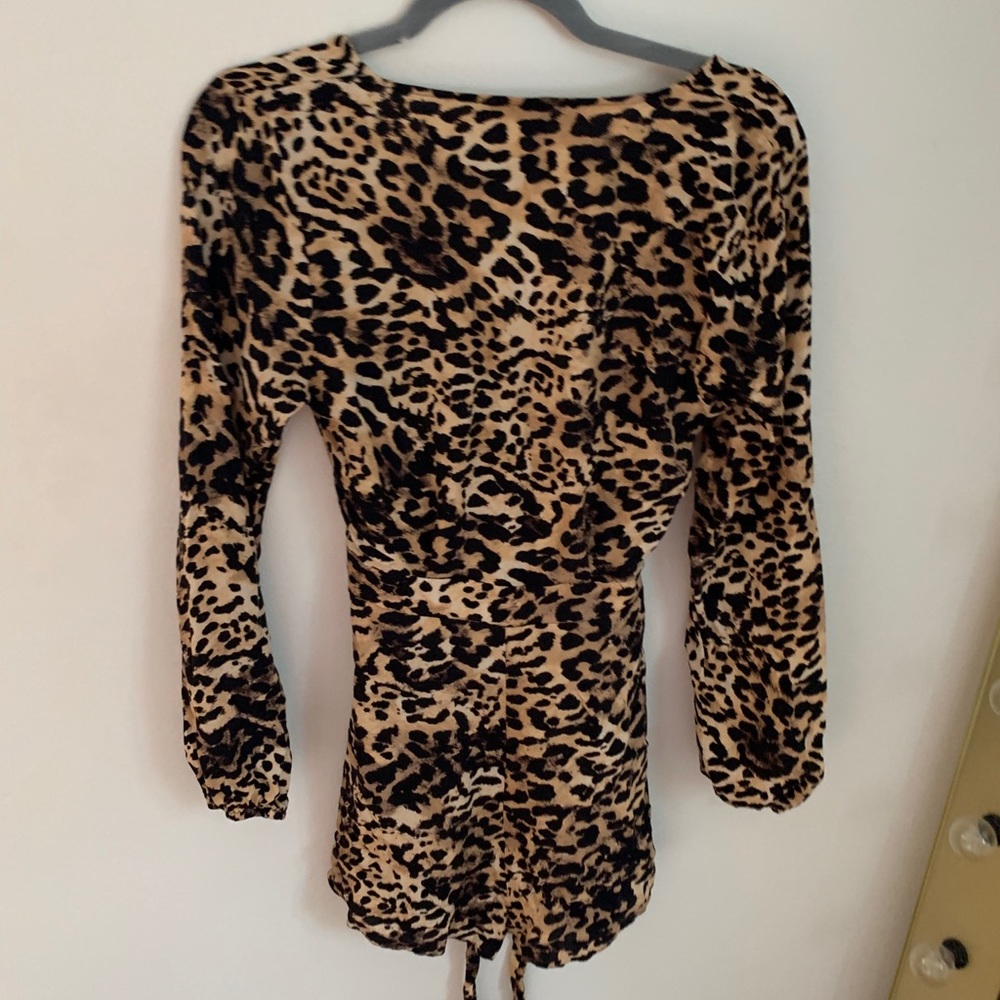 ASOS leopard romper - Picture 3 of 5